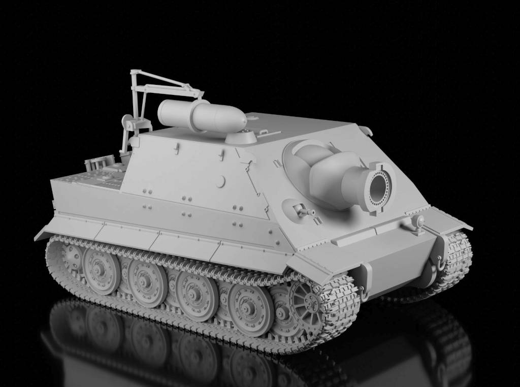 Sturmmorser Tiger 38cm "Sturmtiger" (Wargame3d)