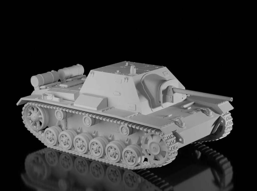 Su 76i  (Cast Mantlet). Painted Resin Model