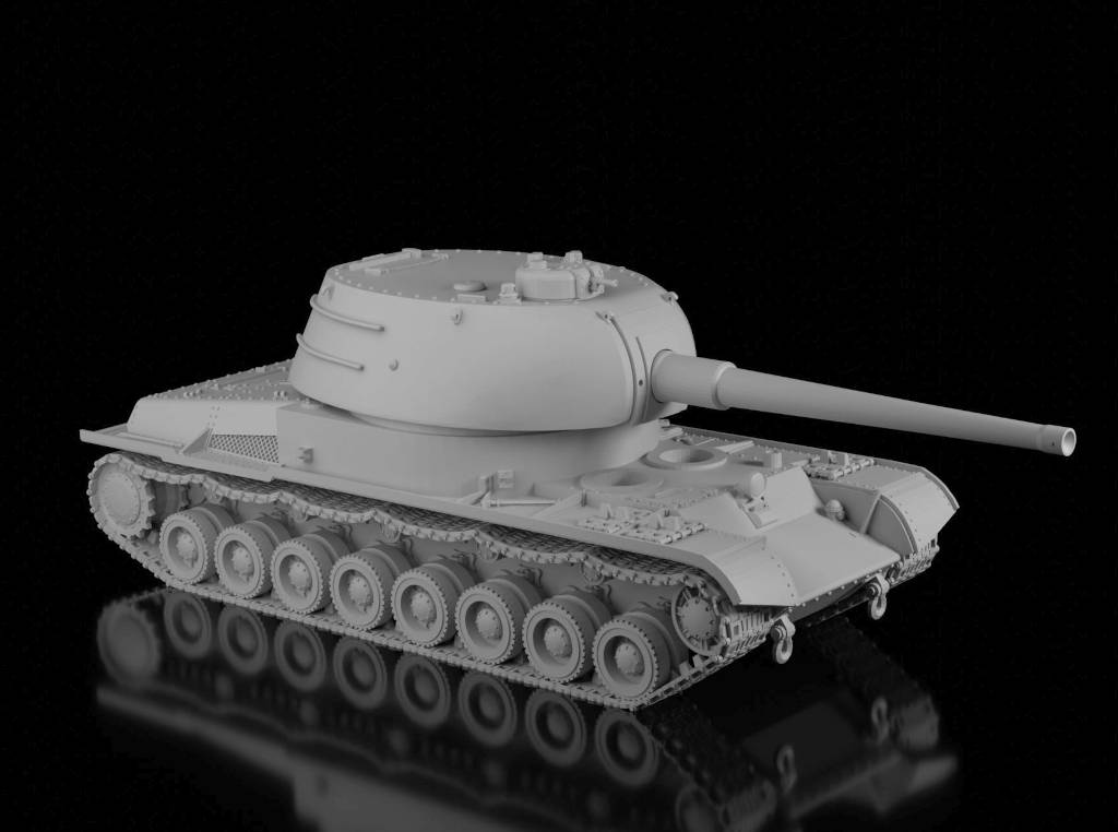 T-103 Tank Destroyer Project (Ramzay1945). Painted Resin Model