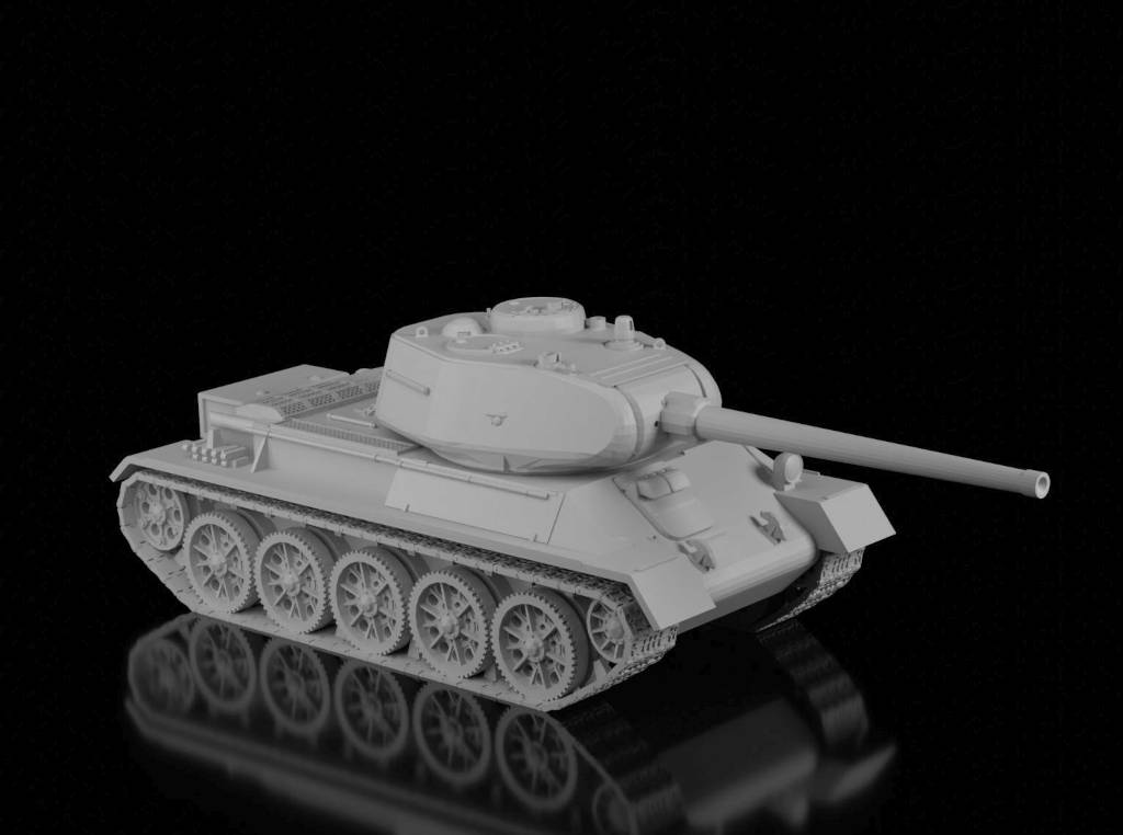 T-43 Prototype (Ramzay1945). Painted Resin Model