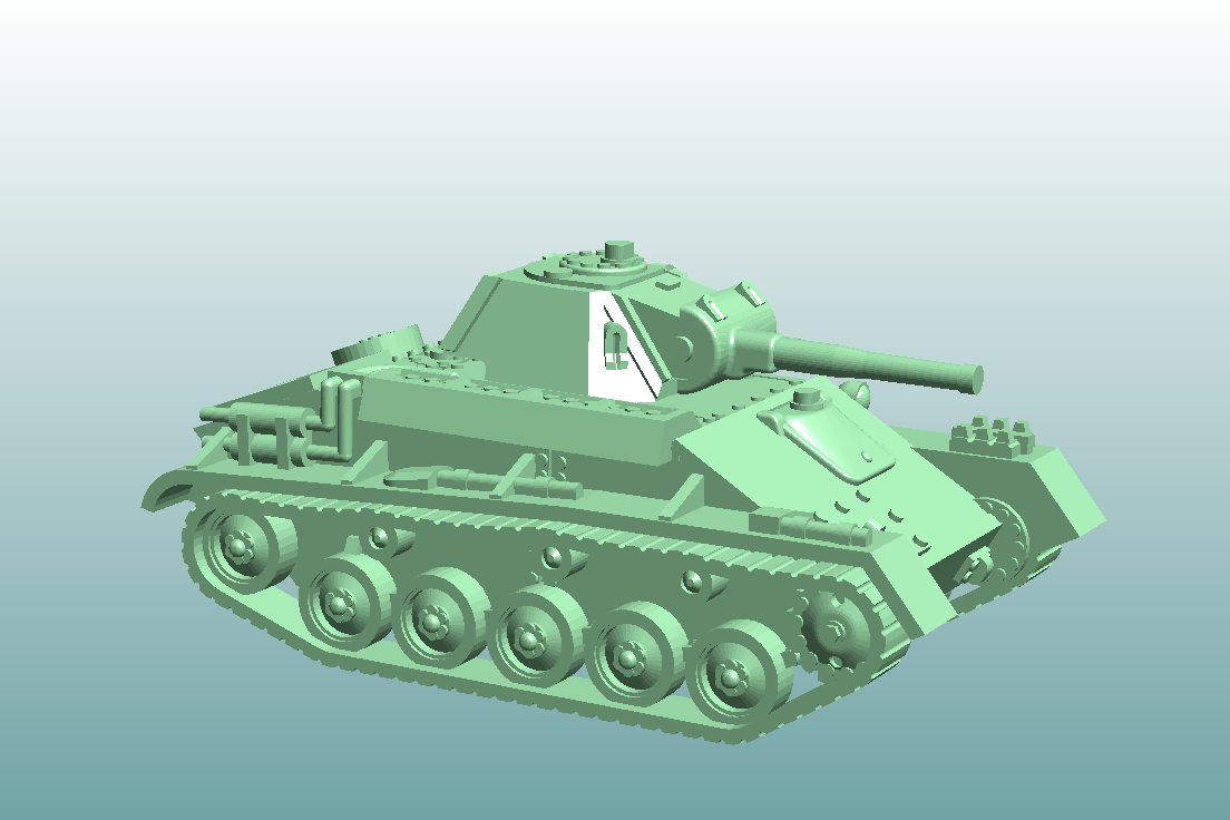 T-70 Light Tank (M.Bergman)