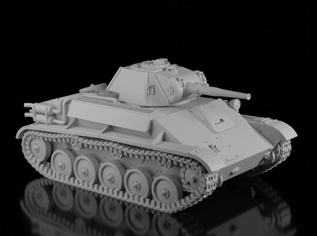 T-80 (Ramzay1945). Painted Resin Model