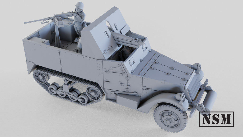 T30 75mm HMC (Night Sky Miniatures). Painted Resin Model