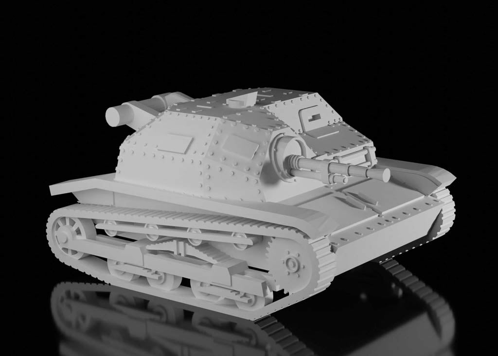 TKS Tankette - Hotchkiss MG