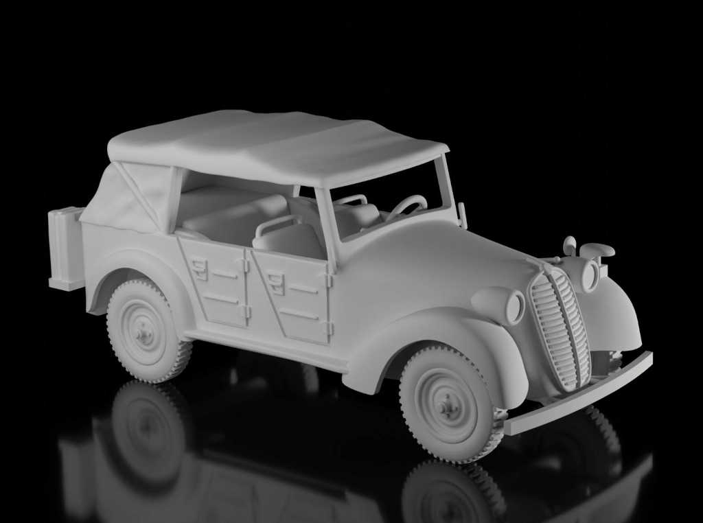 Tatra 57K - Roof Up (Wargame3d)
