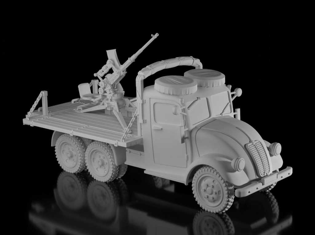 Tatra 82 - Oerlikon 20mm MG vz.36 (Wargame3d)