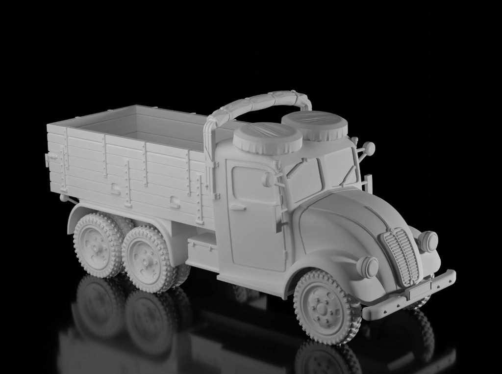 Tatra 82 Medium Truck (Wargame3d)