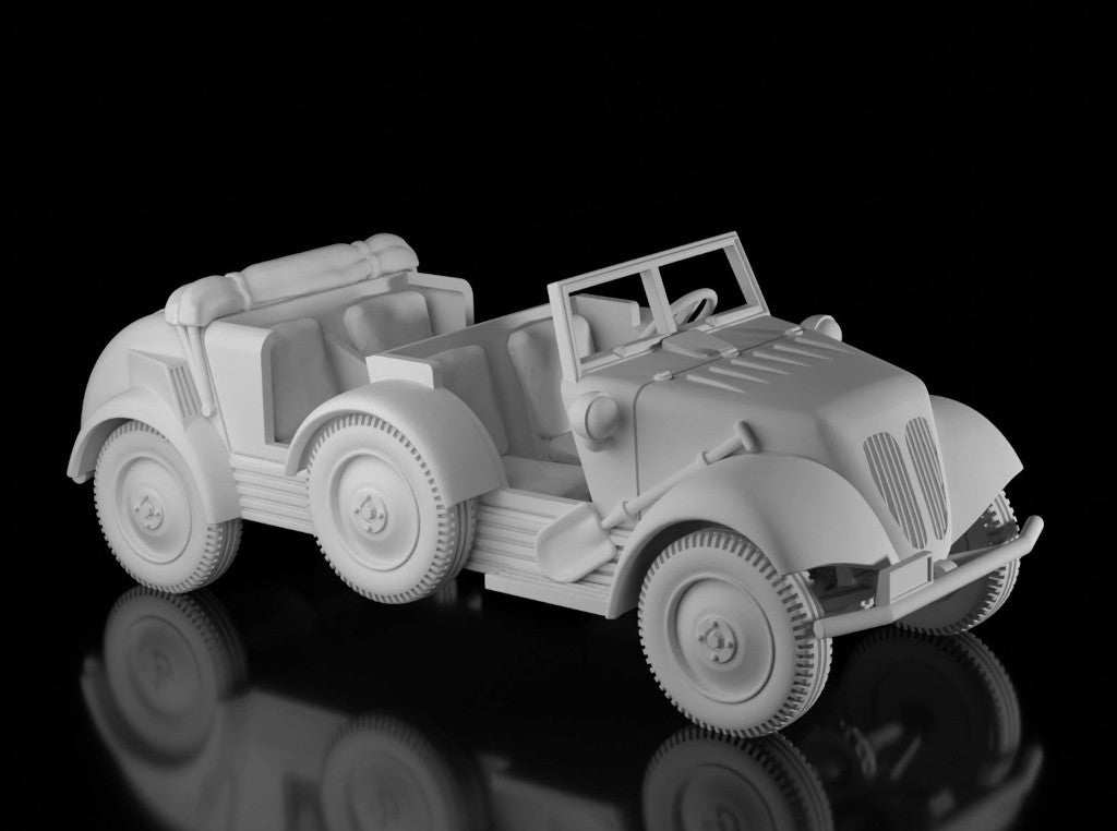Tempo G1200 4x4 (Wargame3d). Painted Resin Model