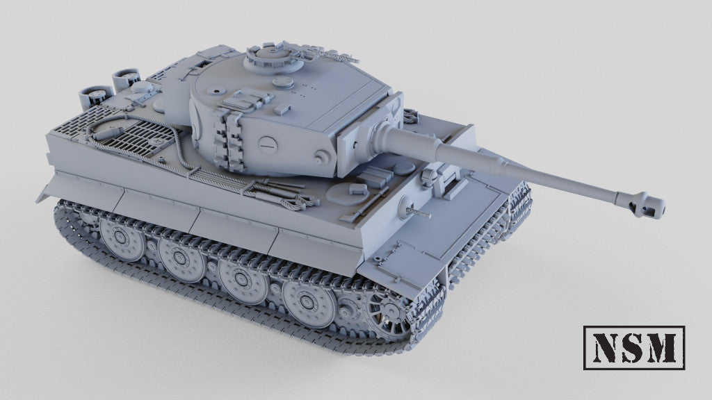 Tiger I Late (Night Sky Miniatures)