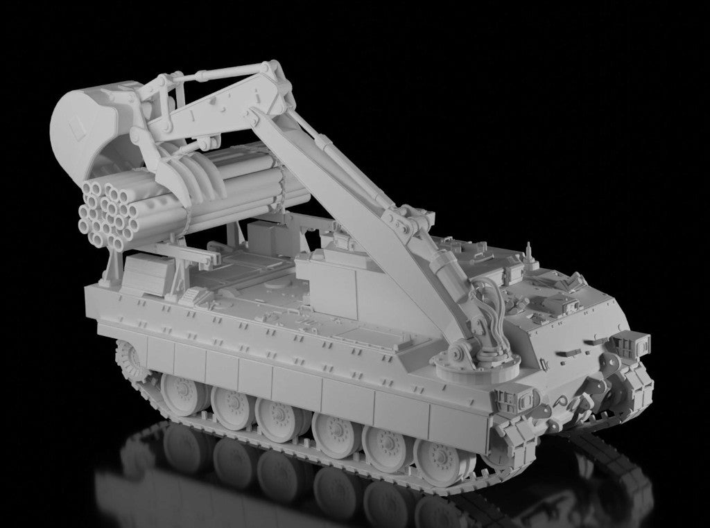 Trojan Armoured Engineer Vehicle. Painted Resin Model