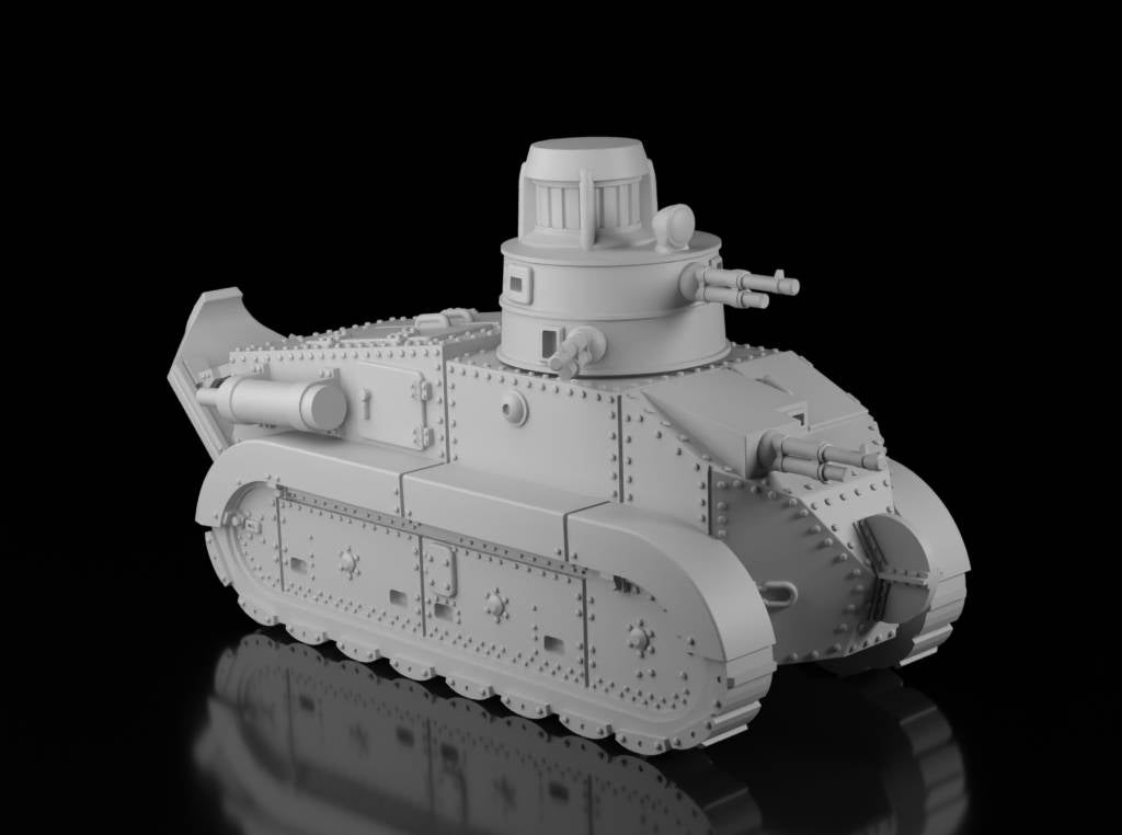 Trubia Type A Light Tank (Wargame3d)