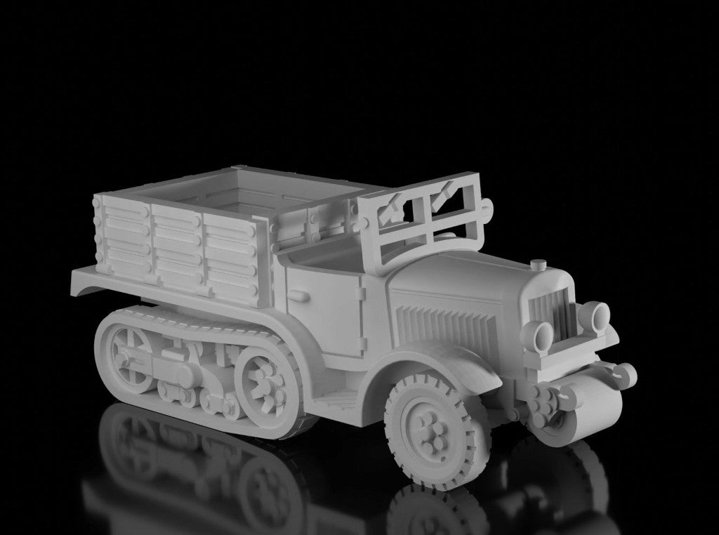 Unic P107 Artillery Tractor + variants (Panzer Printer)