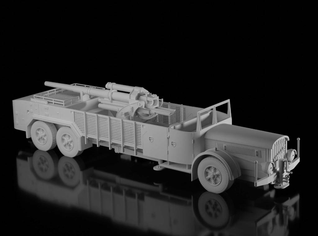 Vomag 9t with 8.8cm Flak (Fylde Armouries)
