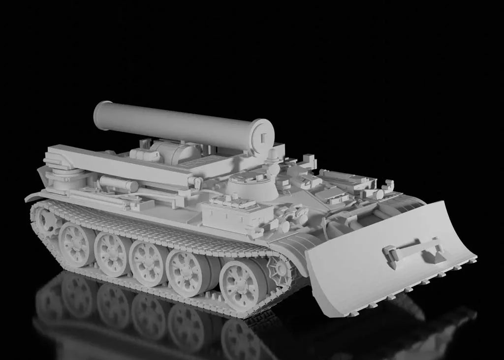 Russian Post War VT-55 ARV. Painted Resin Model