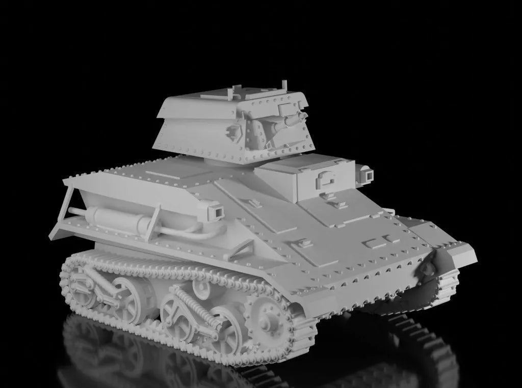 JOBLOT 7 X British Tanks. Scale 1/144. Unpainted Resin