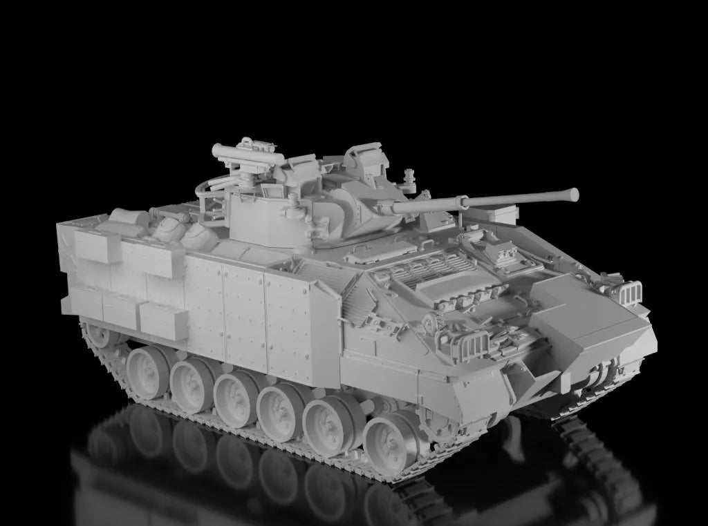 British Post War FV510 Milan Up-Armoured. Painted Resin Model