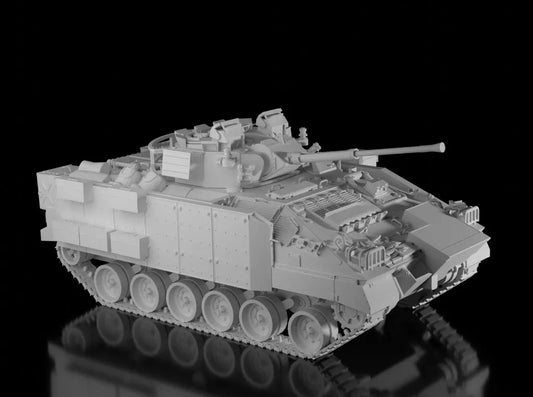 British Post War FV510 Warrior Up-Armoured with stowage. Painted Resin Model