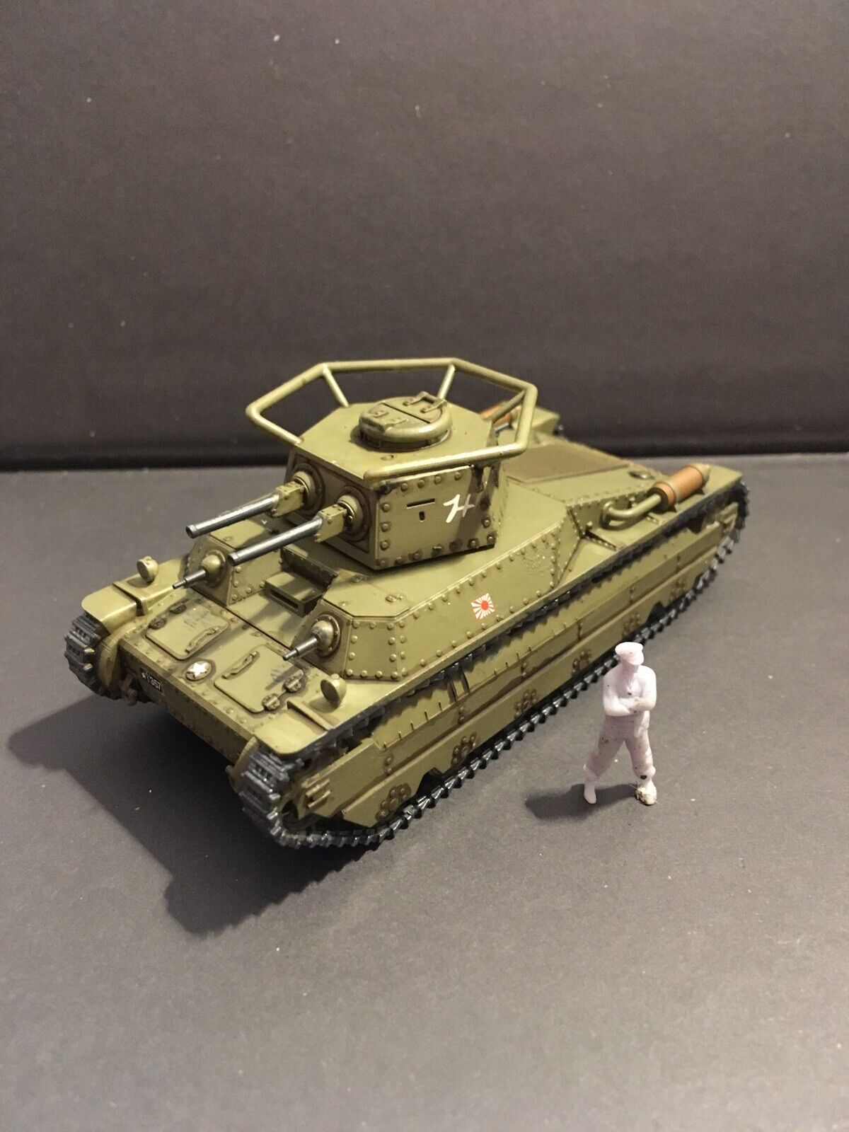 Japanese Interwar Aichi 96. Painted Resin Model