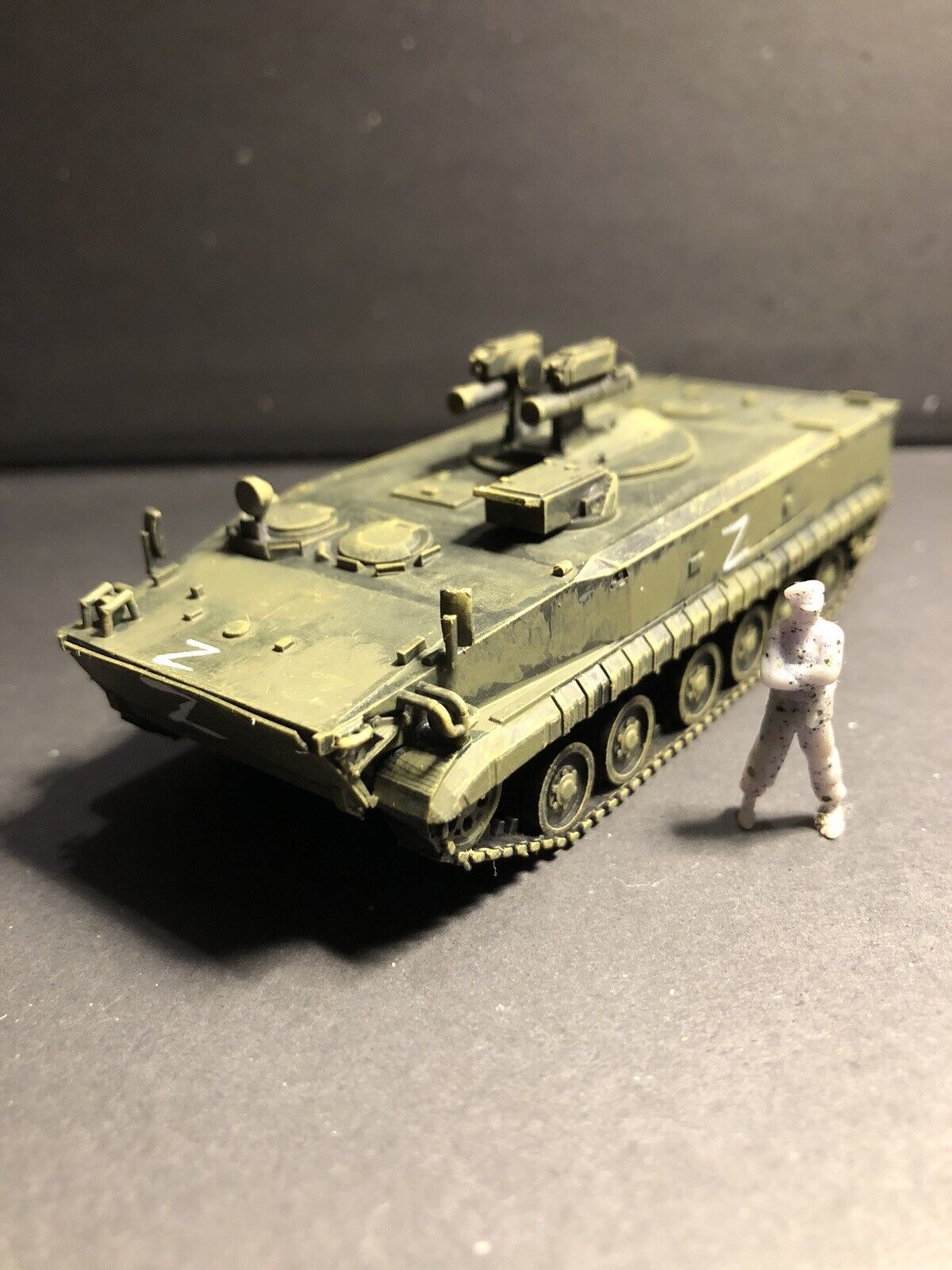 Russian Post War BMP-3 Kornet. Painted Resin Model