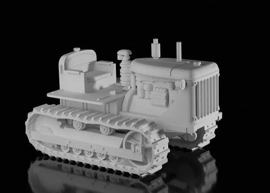 WW2 American D-7 Caterpillar. UNPainted Resin Model