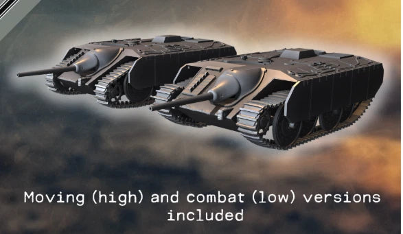 WW2 German E-10 Hetzer II. unPainted Resin Model