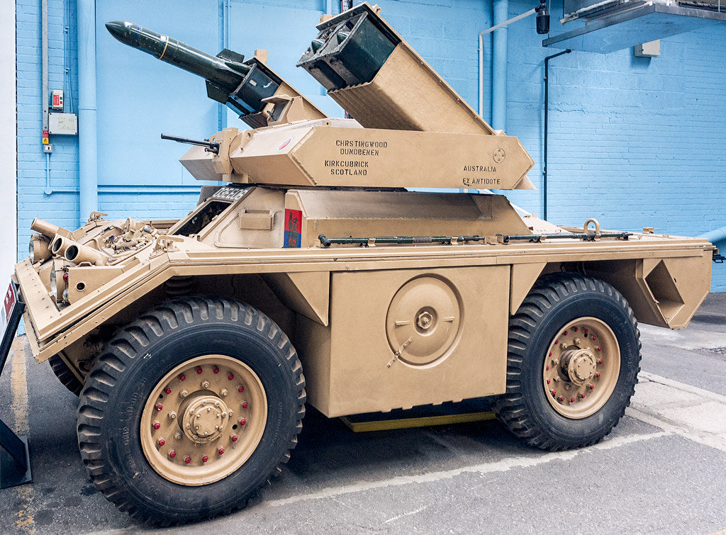 Swingfire British Post War FV712 Ferret Swingfire. Painted Resin Model. – 3D ...