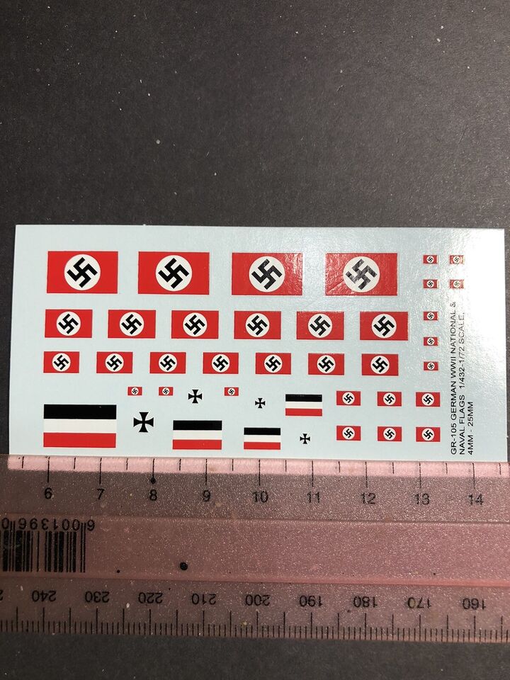 WW2 German Flag decals