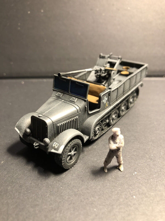 Scale 1/72 WW2 German Sd.Kfz 6/2 3.7cm Flak 36. Painted Resin. Available Now!