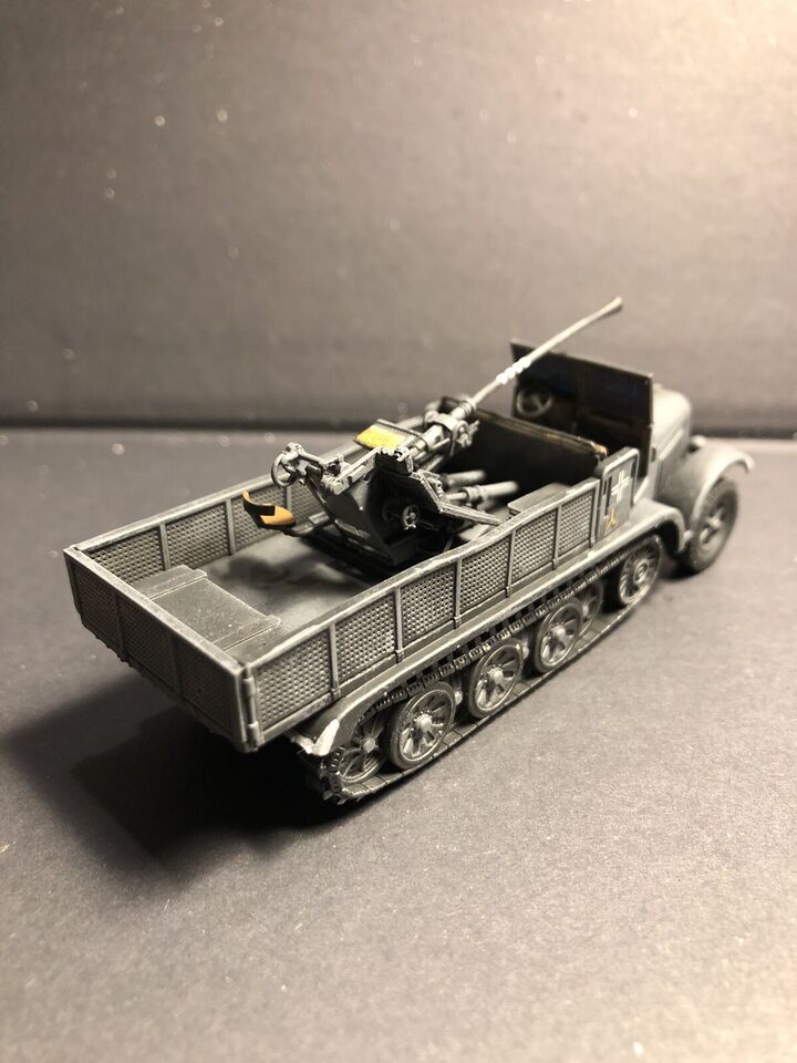 Scale 1/72 WW2 German Sd.Kfz 6/2 3.7cm Flak 36. Painted Resin. Available Now!