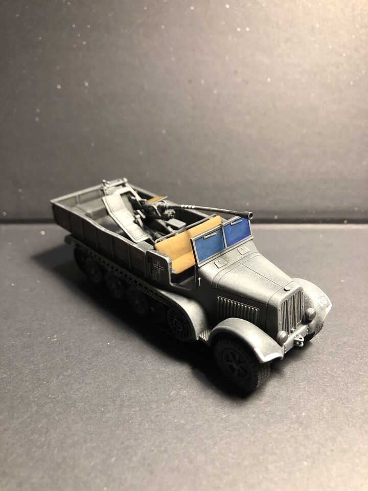 Scale 1/72 WW2 German Sd.Kfz 6/2 3.7cm Flak 36. Painted Resin. Available Now!