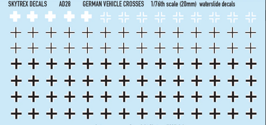 WW2 20mm German Crosses