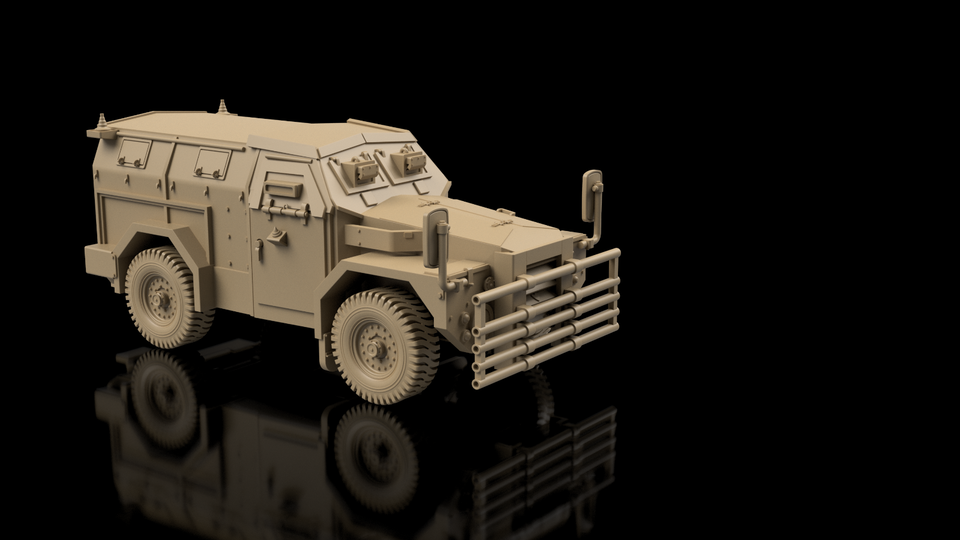 British Post War Humber Pig Mk.2. Painted Resin Model