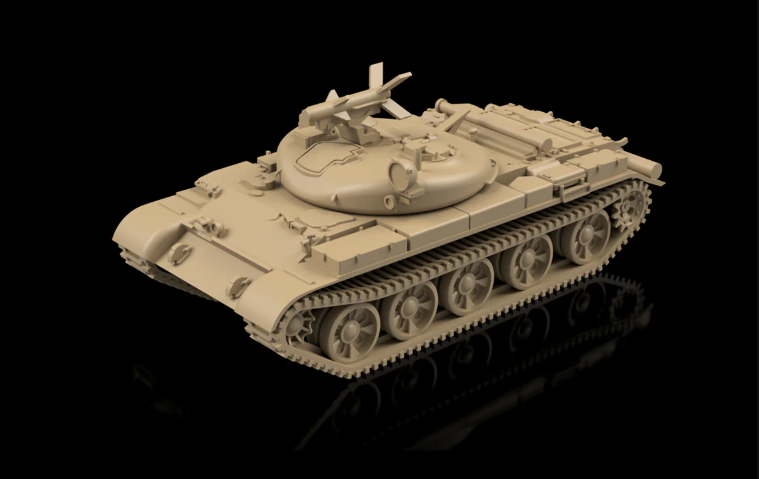 It1 Tank Rear Russian Post War IT-1 Missile Tank. Painted Resin Model – 3D PAINTED ...