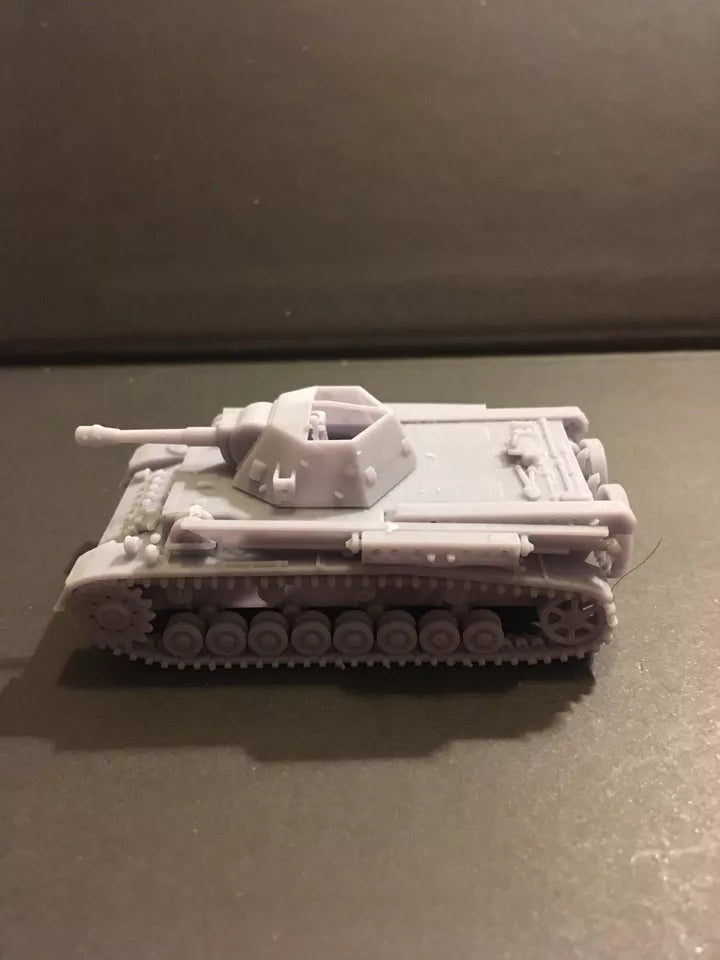 WW2 German 10.5cm Hauschrecke IVb. Unpainted Resin Model