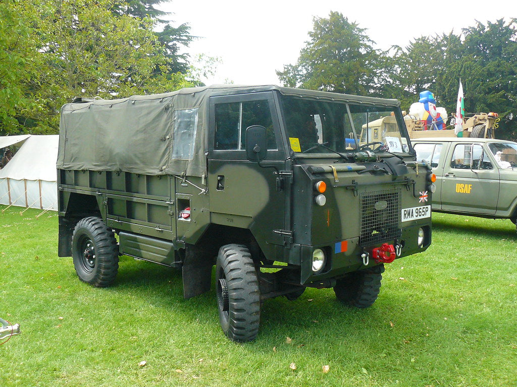 British Post War Land Rover 1 Ton. Painted Resin Model