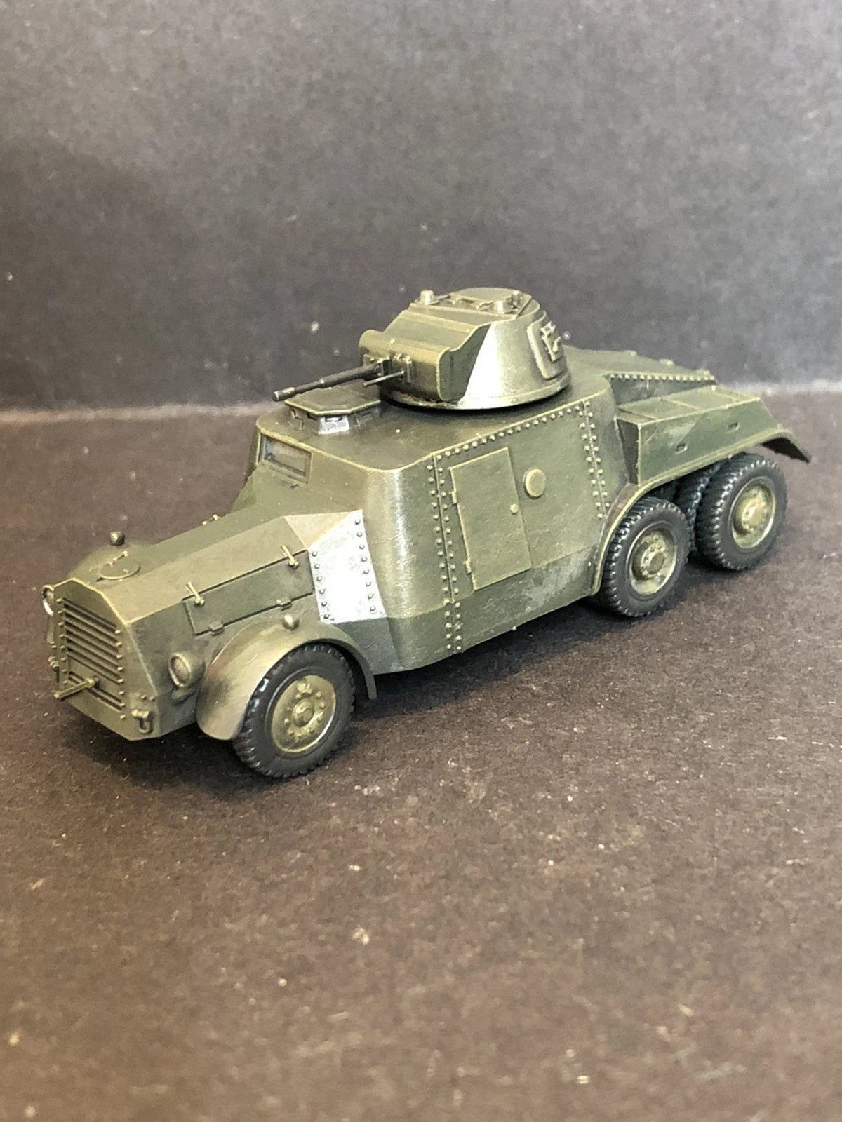 WW2 Irish Leyland Armoured Car. Painted Resin Model