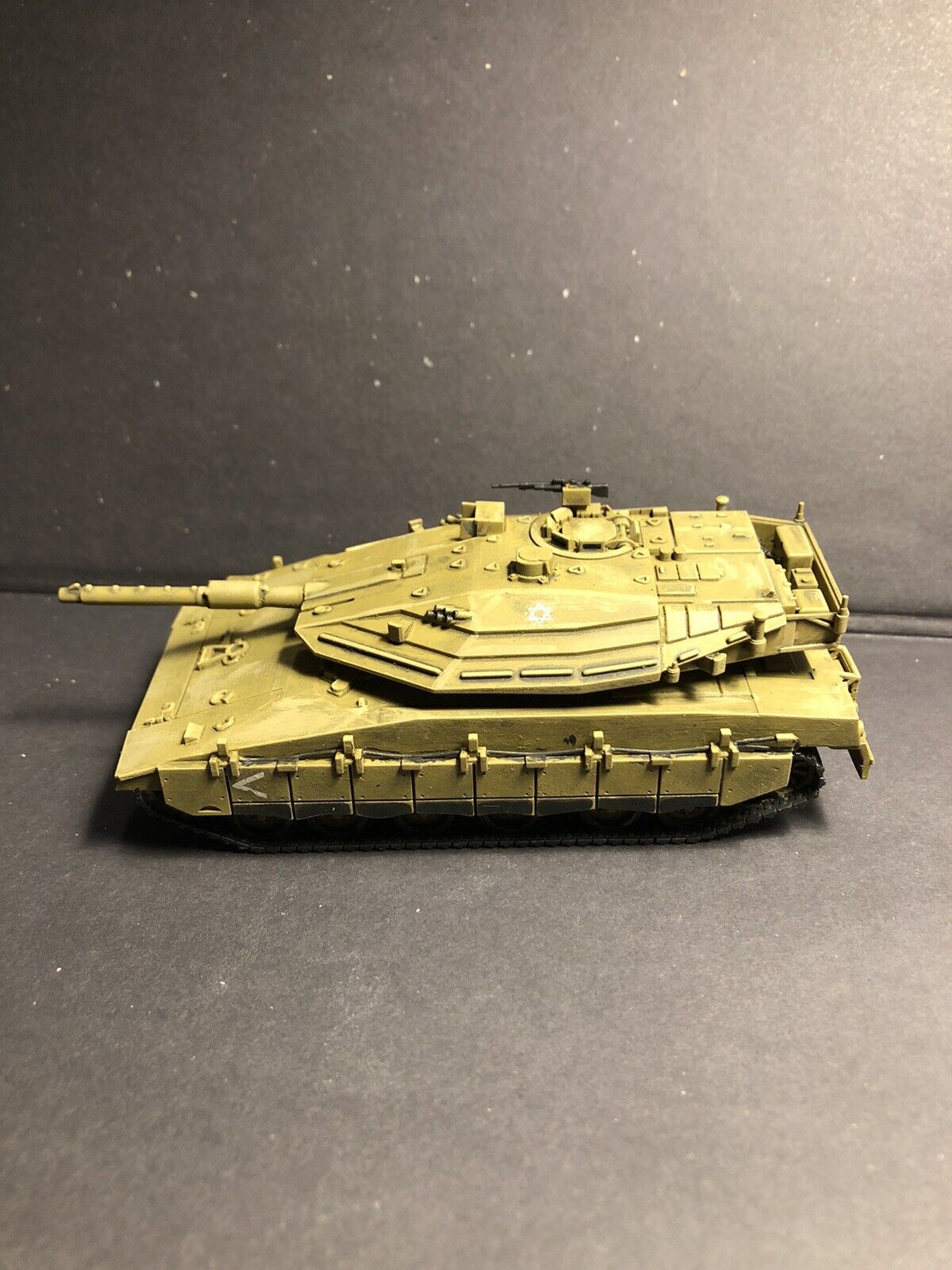 Israeli Merkava IV MBT. Painted Resin Model