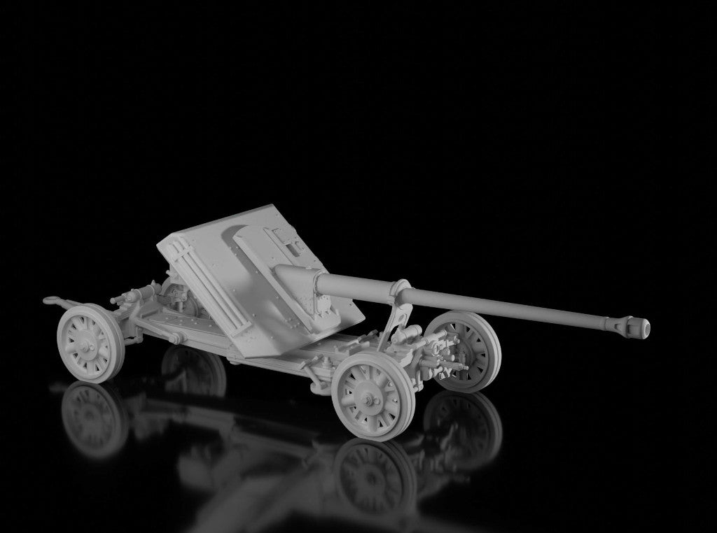 88mm Pak 43 A/T Gun (Transport position). Painted Resin Model