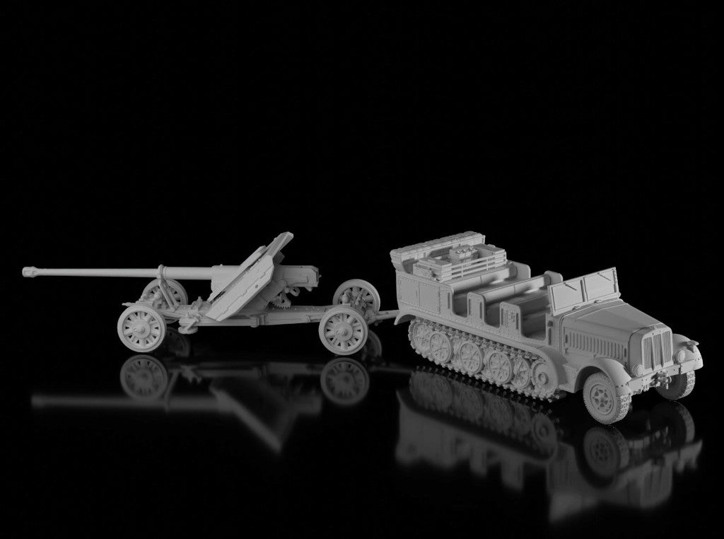 Sd.Kfz.7 with 8.8cm Pak 43 A/T Gun