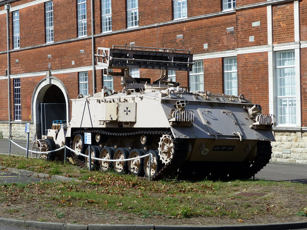 British FV432 Ranger and Barmine Layer. Painted Resin Model