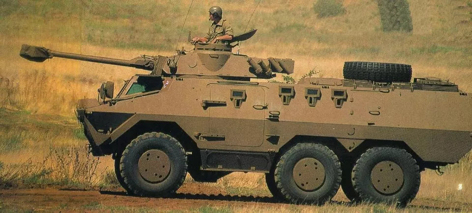 South African Post War Ratel 90 IFV. Painted Resin Model