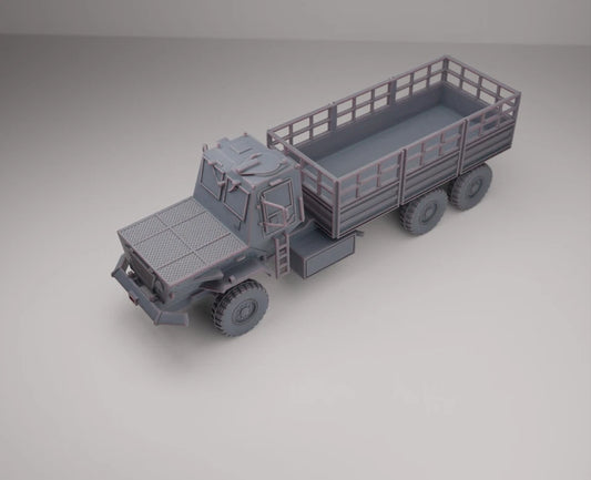 South African Post War Samil 100 "Kwevoel". Painted Resin Model