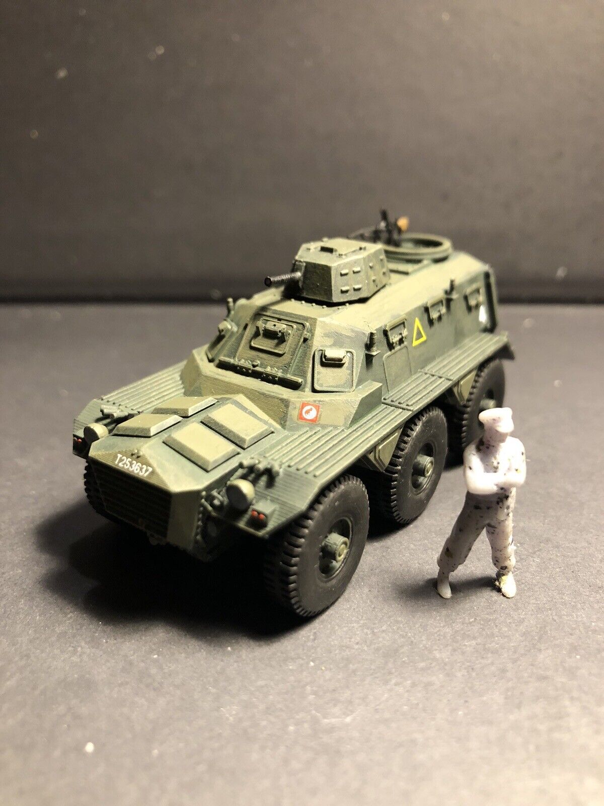 British Post War FV603 Alvis Saracen. Painted Resin Model