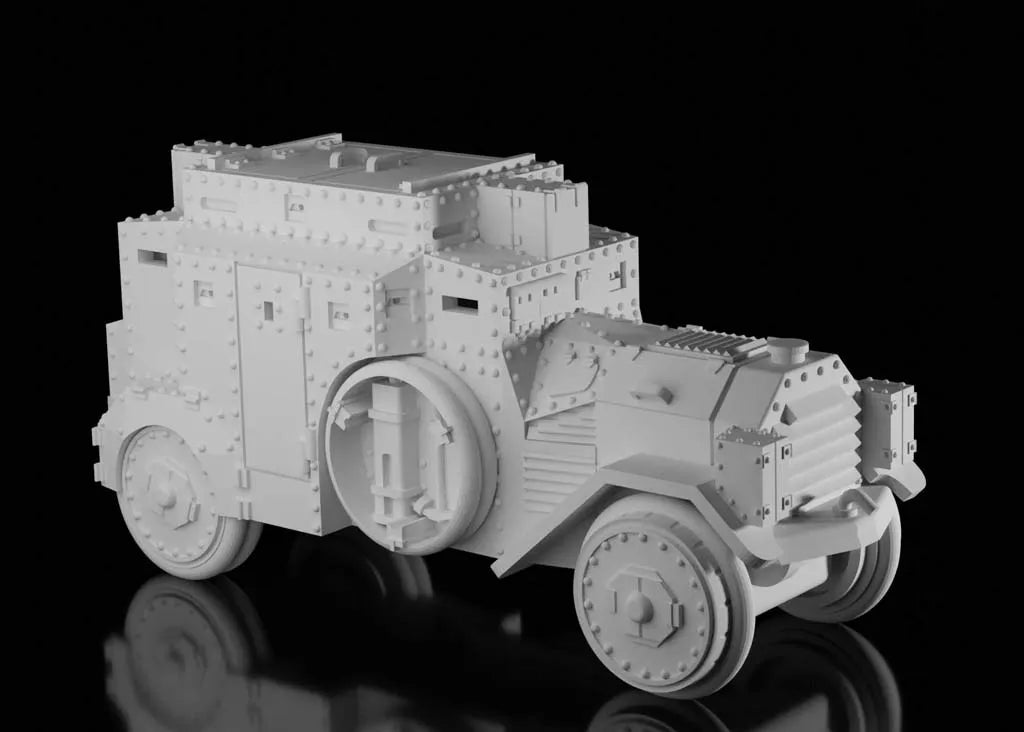 German Interwar Kfz.3 UNPAINTED Painted Resin Model