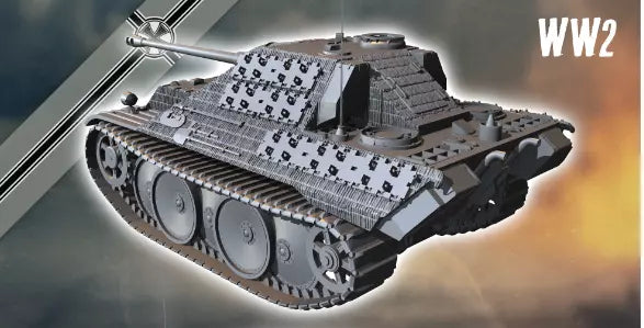 WW2 German Sturmgeschutz Leopard L/70 Waffentrager . UNPainted Resin Model