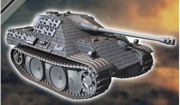 WW2 German Sturmgeschutz Leopard L/70 Waffentrager . UNPainted Resin Model