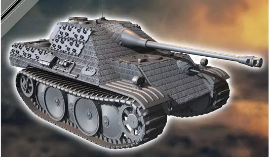 WW2 German Sturmgeschutz Leopard L/70 Waffentrager . UNPainted Resin Model