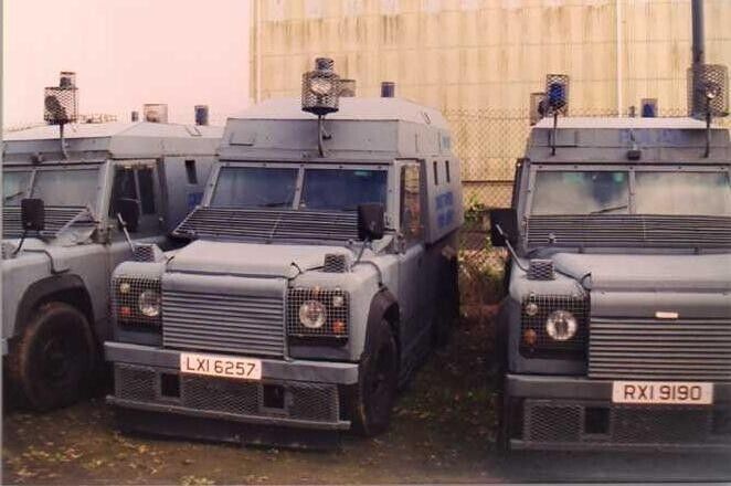 British Post War Land Rover Tangi. Painted Resin Model